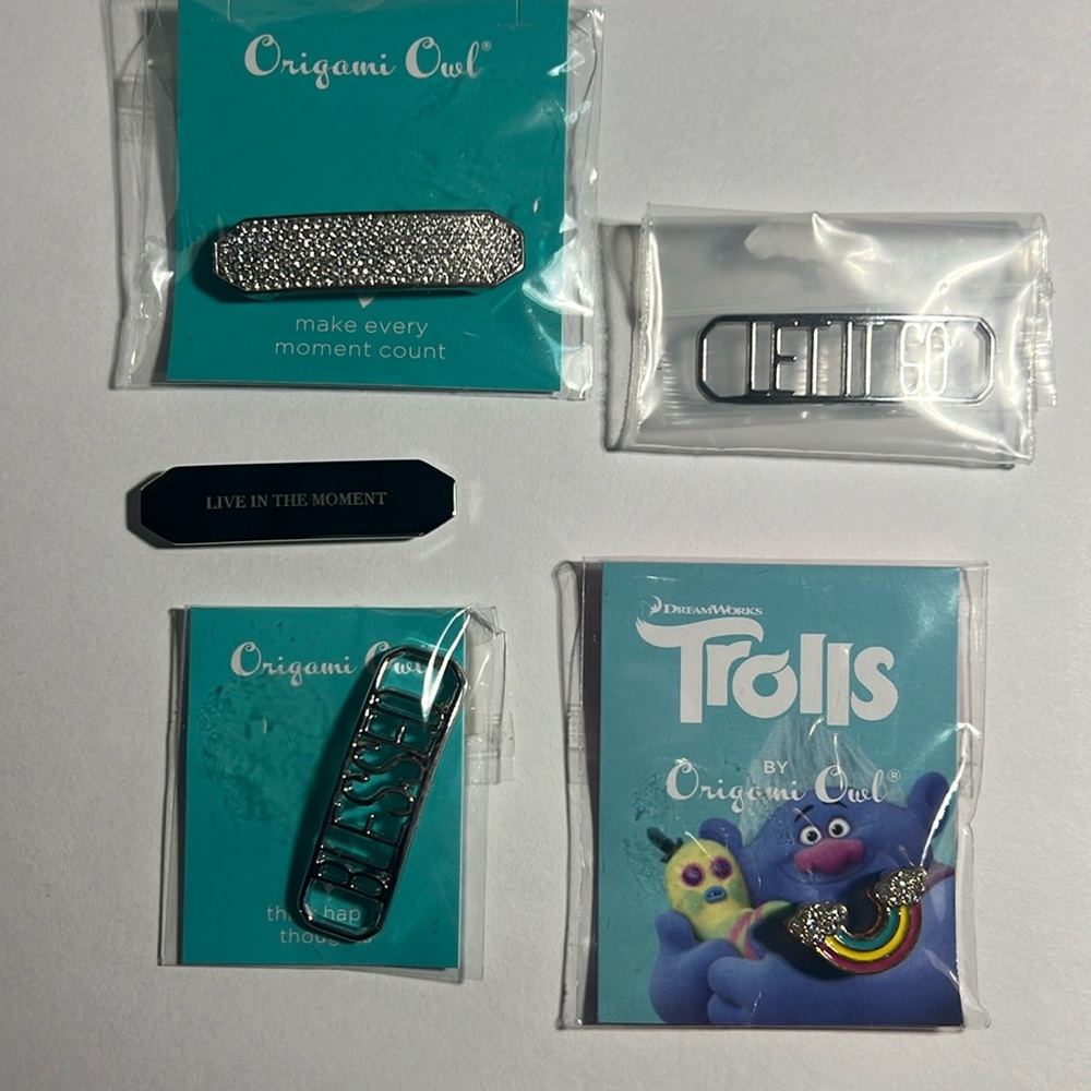 Origami Owl Bracelet Sliders